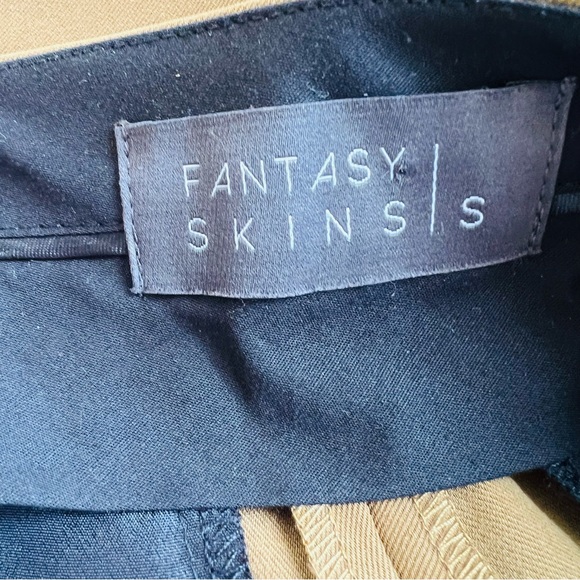 FANTASY SKINS Wide Leg Crop Trousers Size 25 - Picture 8 of 9